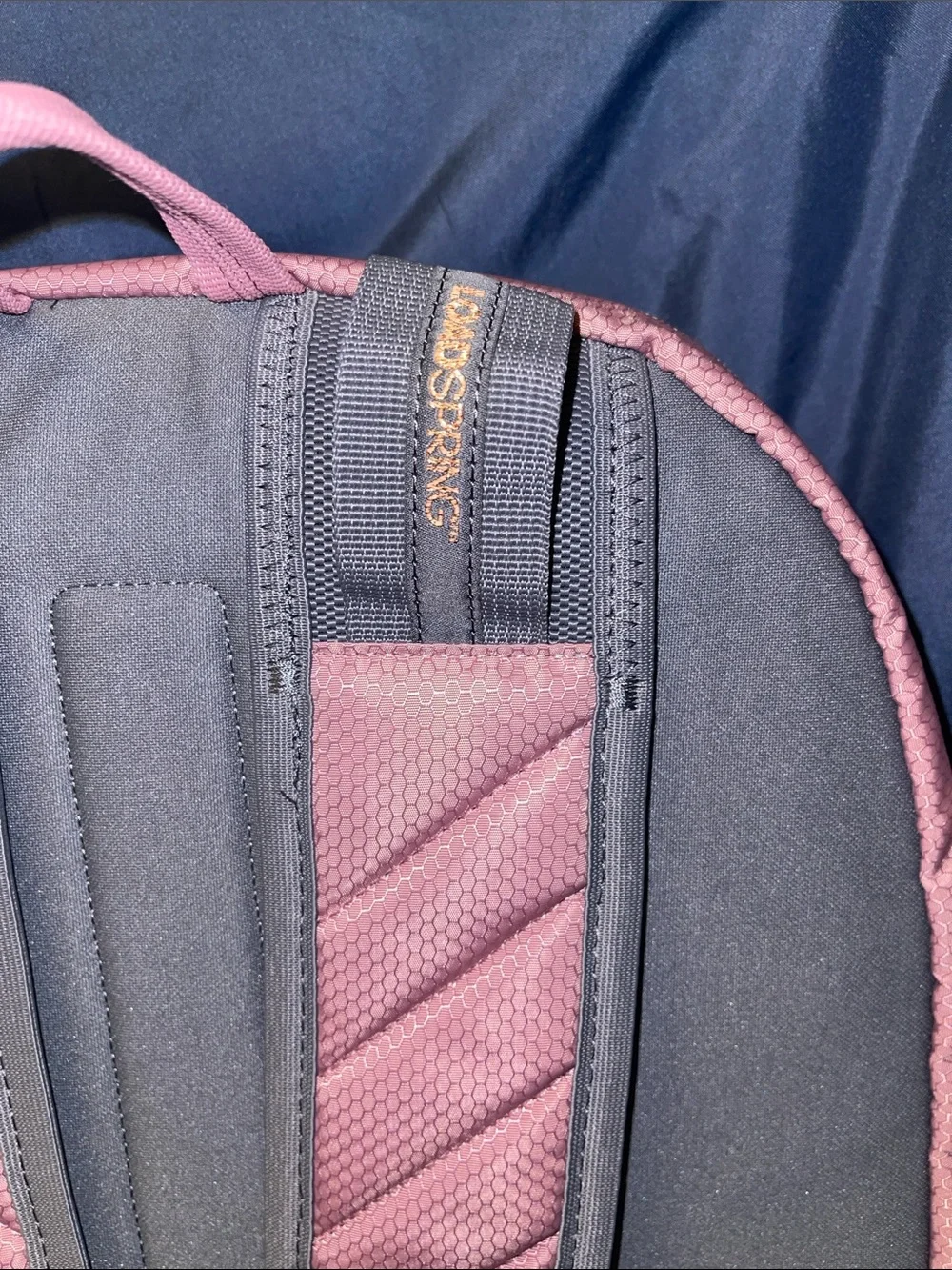 Adidas Wonder Orchid Purple Primetime Backpack with Gray Base - Picture 8 of 9